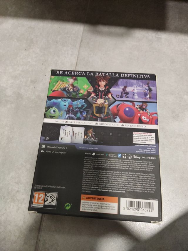 kingdor hears 3 edición deluxe(Xbox)