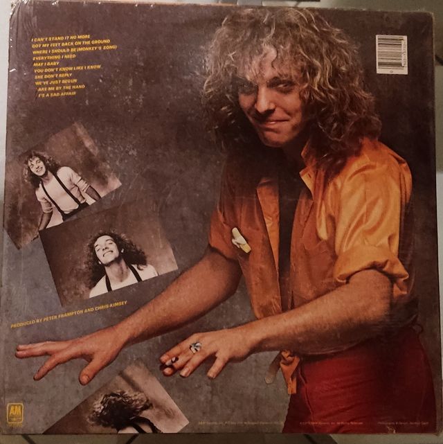 33 giri Peter Frampton - anno 1979