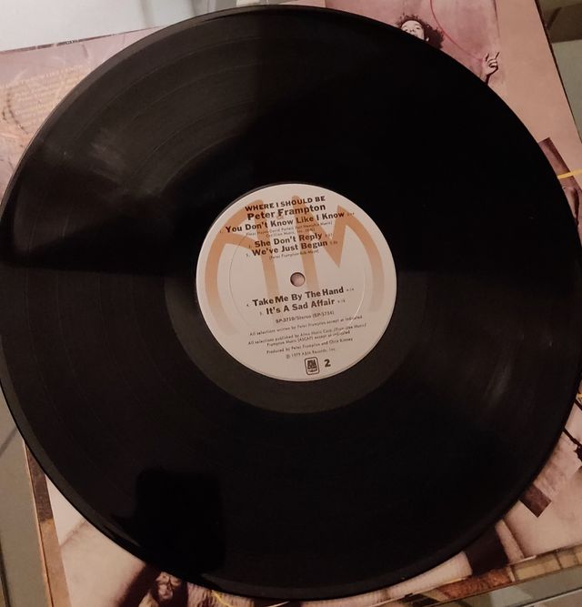 33 giri Peter Frampton - anno 1979