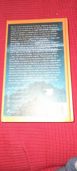 Libro Harry Potter
