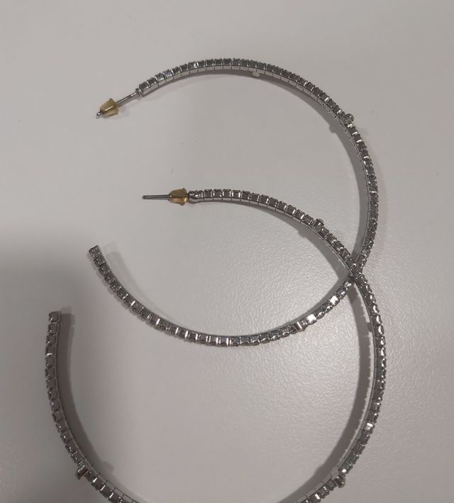 Pendientes de fiesta. Aros