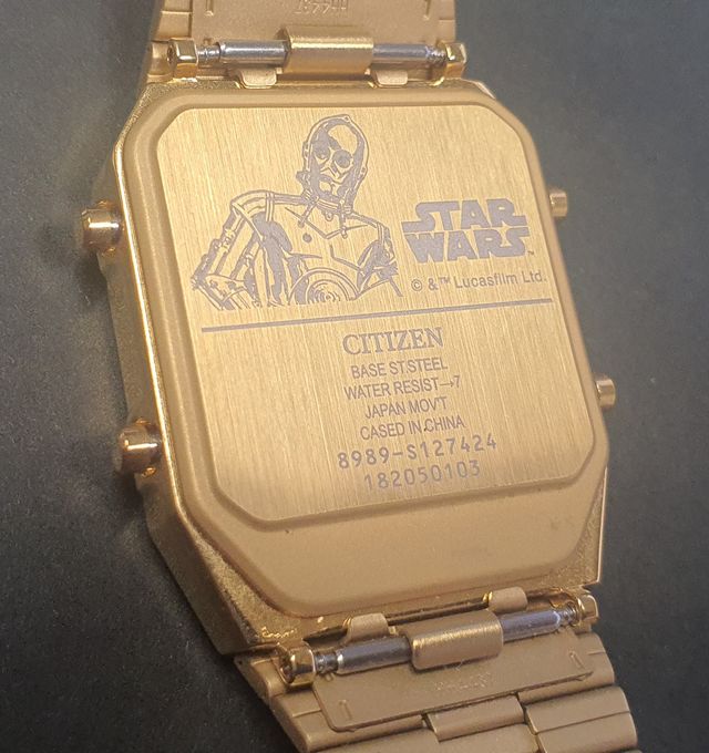 CITIZEN ANA-DIGI TEMP C-3PO JG2112-55P ED.LIMITADA