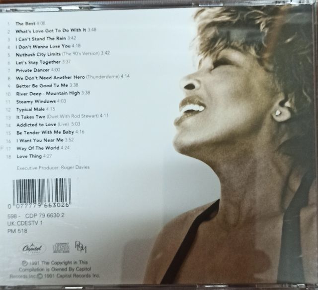 Cd tina turner simply the best de segunda mano por 5 eur en carral en