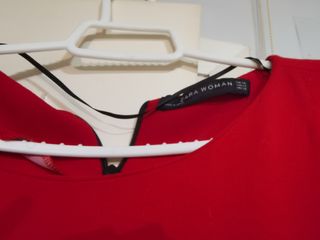 Vestido rojo Zara