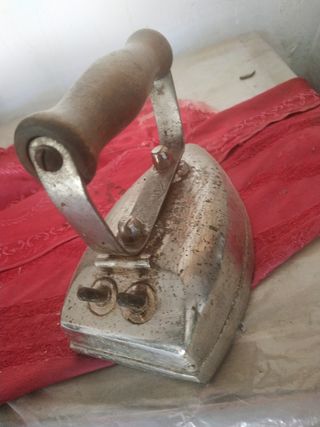 plancha eléctrica antigua