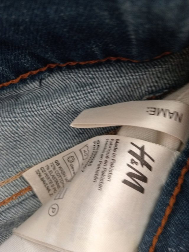 Bermudas vaquera niños