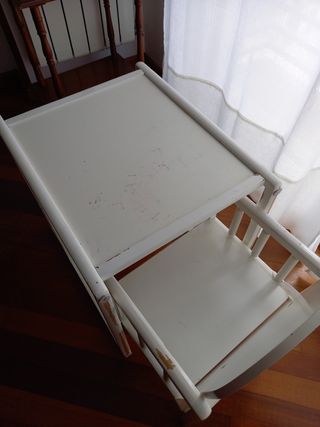trona madera 