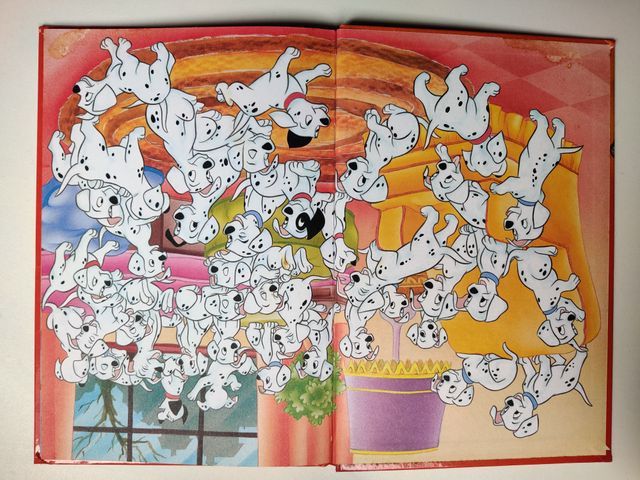 Libro 101 Dalmati. Club del libro Disney. Nuovo