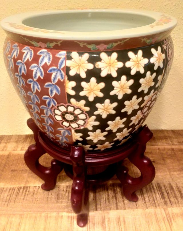 Macetero de cerámica chino 