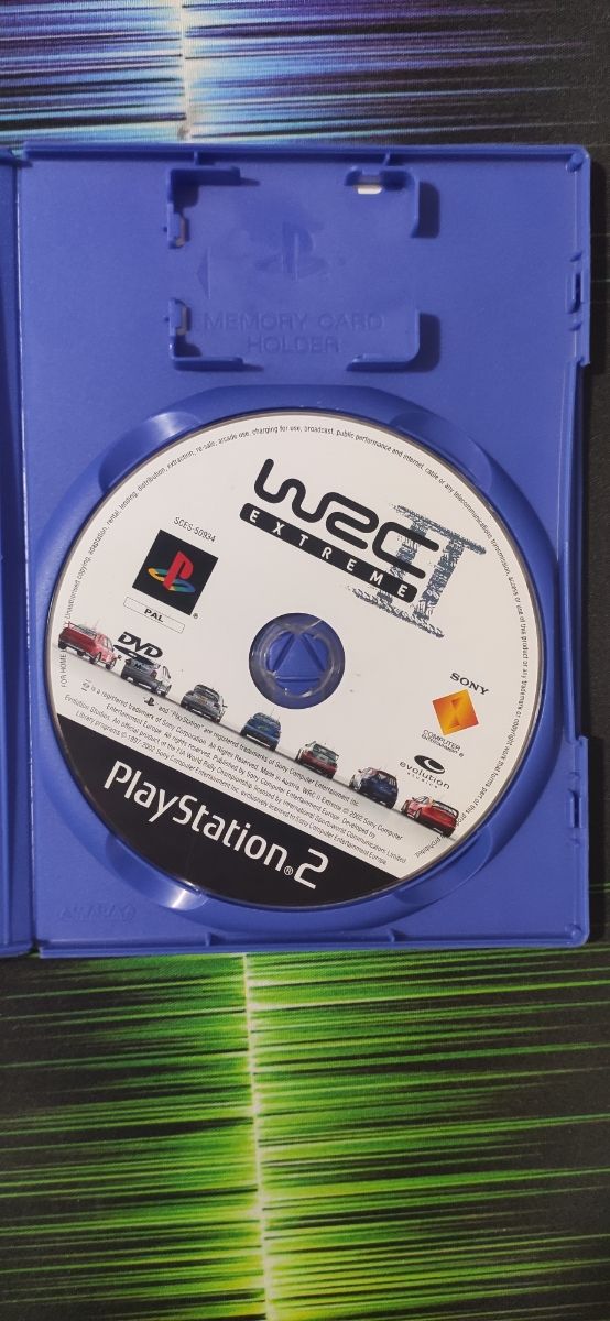 videojuego WRC extreme PlayStation 2