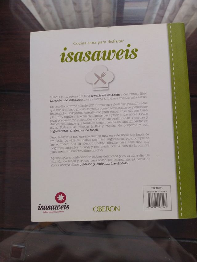 Cocina sana para disfrutar de Isasaweis