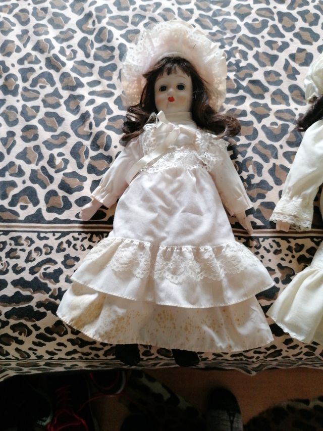 Muñecas antiguas de porcelana