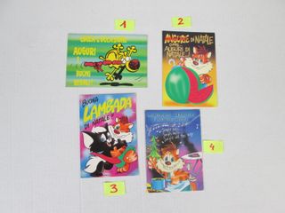 CARTOLINE AUGURI DI NATALE collezion vintage 89/90