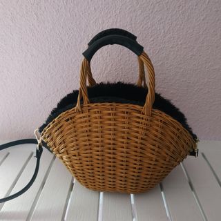 Bolso mimbre