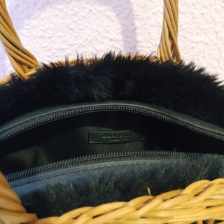 Bolso mimbre