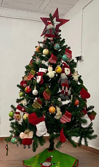 Arbol de Navidad + Adornos
