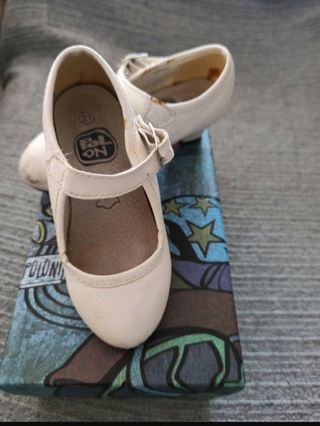 Zapatos tacón flamenca 