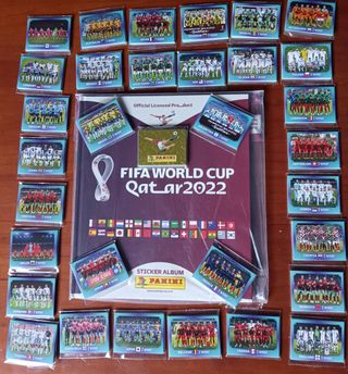 MUNDIAL QATAR 2022 ÁLBUM TAPA DURA CROMOS PANINI