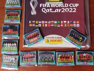 MUNDIAL QATAR 2022 ÁLBUM TAPA DURA CROMOS PANINI