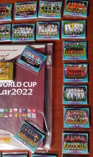 MUNDIAL QATAR 2022 ÁLBUM TAPA DURA CROMOS PANINI