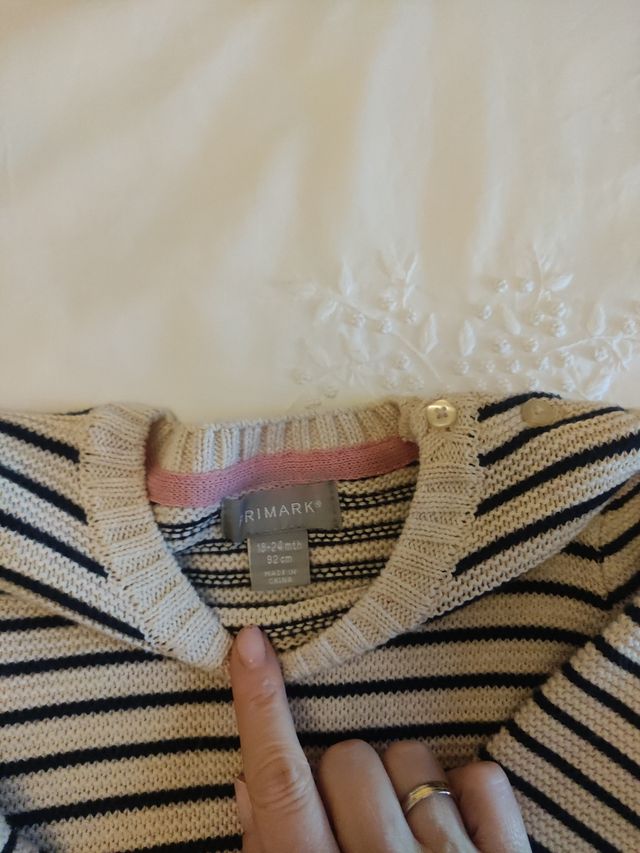 vestido conejo 92 cm lana calentito