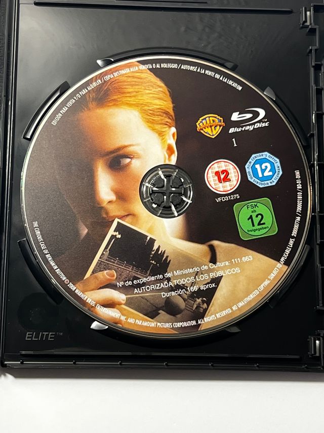 El curioso caso de Benjamin Button - Blu ray