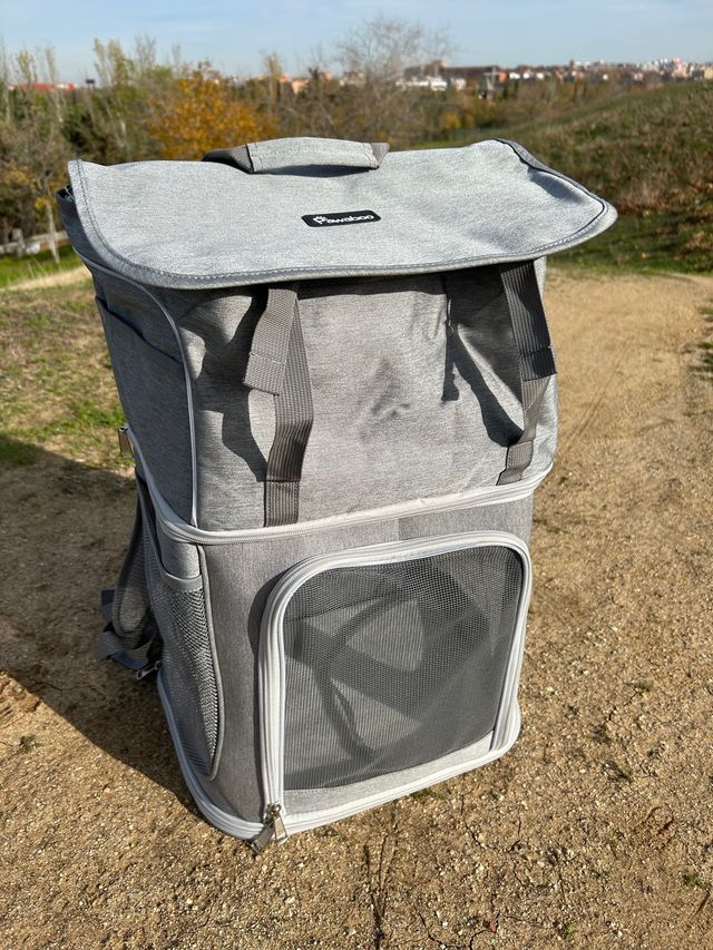 Mochila Transporte Mascota 2 en 1