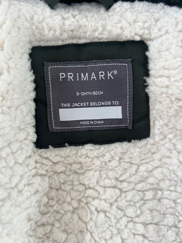 Chaquetón polar niño talla 80 cm ,9-12 meses