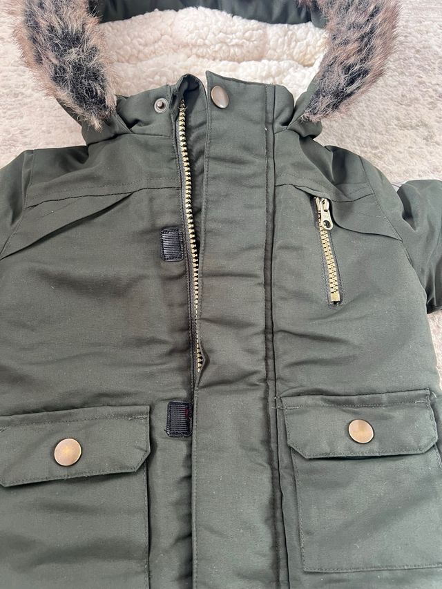 Chaquetón polar niño talla 80 cm ,9-12 meses