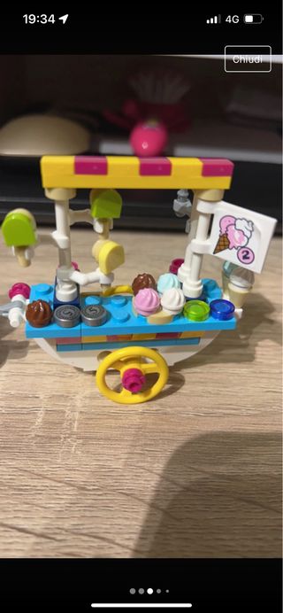 Carretto dei gelati lego friends