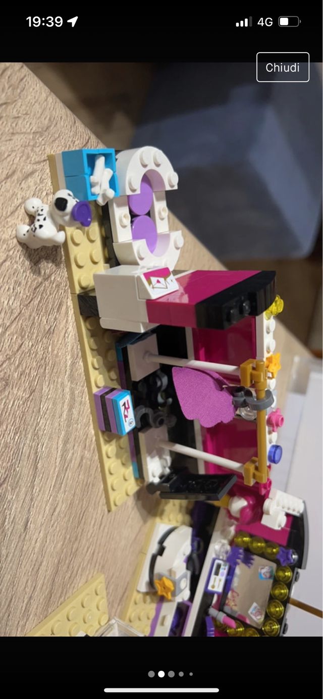 Palcoscenico pop star lego friends