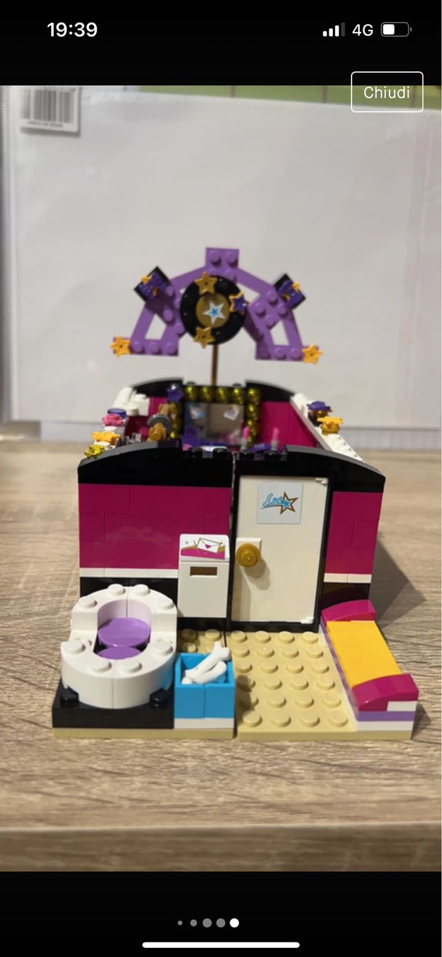 Palcoscenico pop star lego friends
