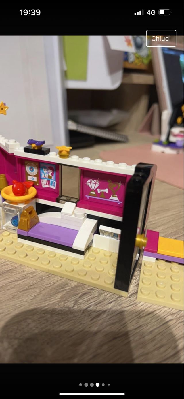 Palcoscenico pop star lego friends