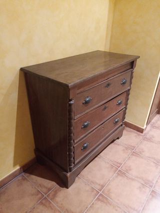 cómoda rustica vintage antigua 