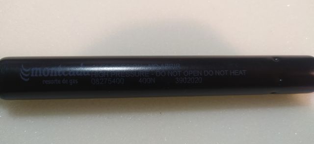 Piston de gas 400N marca Montcada.