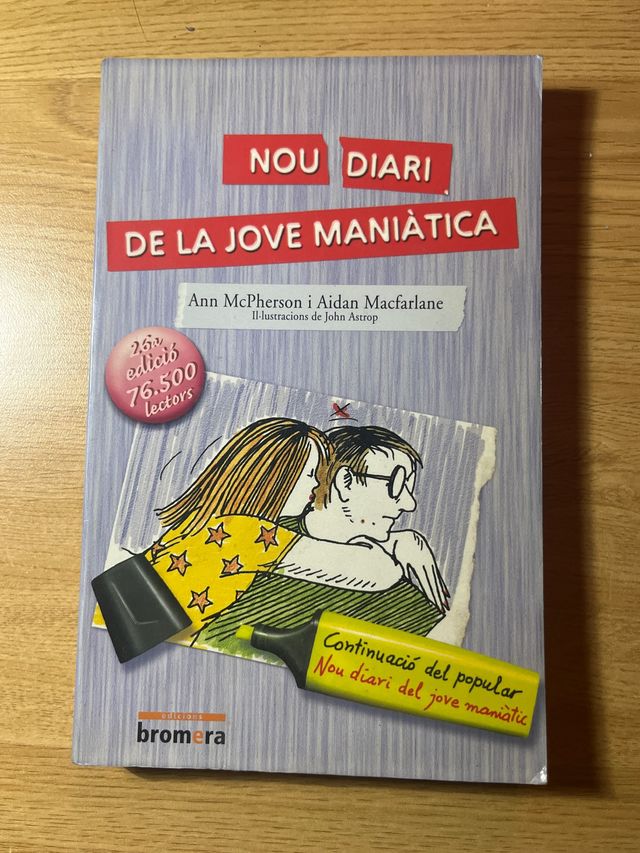 Libro Nou diari de la jove maniàtica 