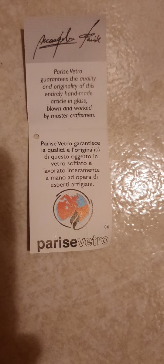 Presepe in vetro soffiato