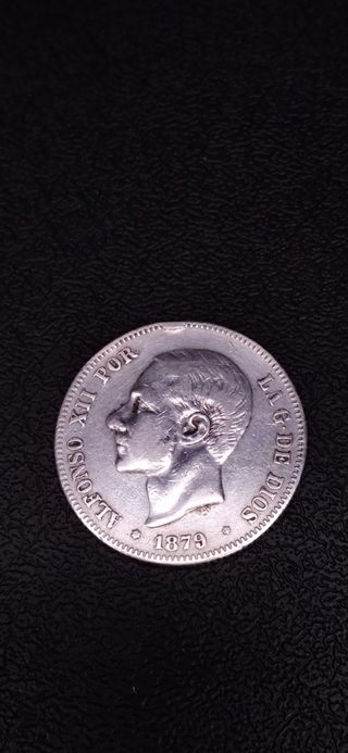 '1879' ▪︎2 pesetas de PLATA