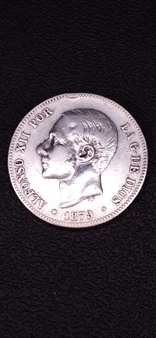 '1879' ▪︎2 pesetas de PLATA