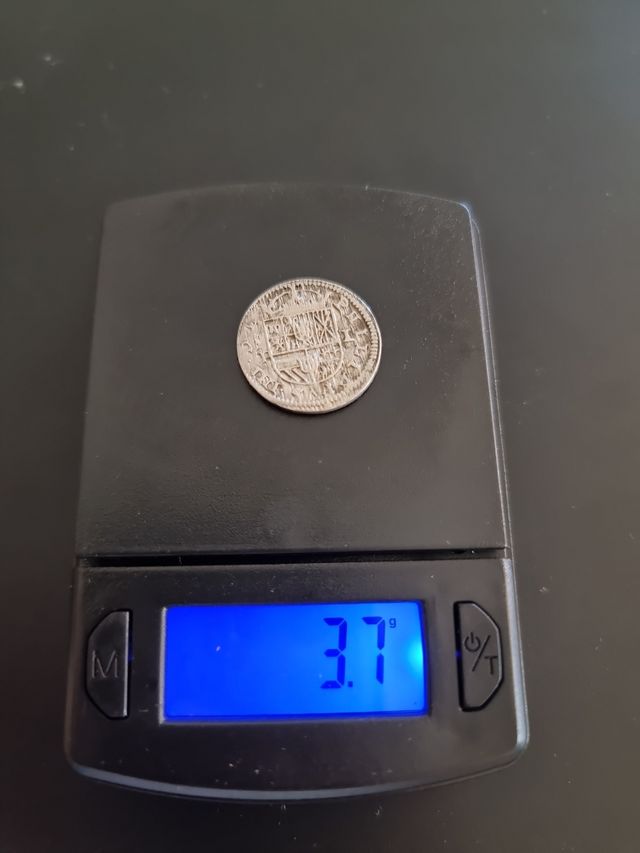 Moneds 1 real 1627 Felipe IV plata