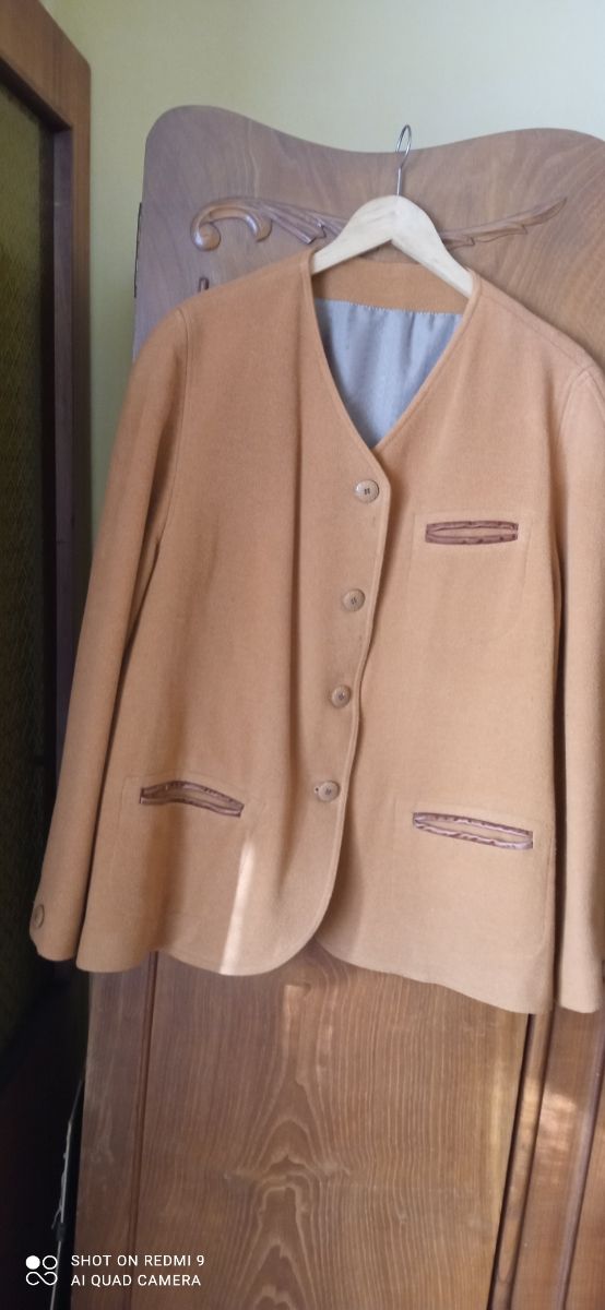 chaquetón beige "Blasier"