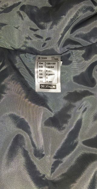 Anorak niña 8 años