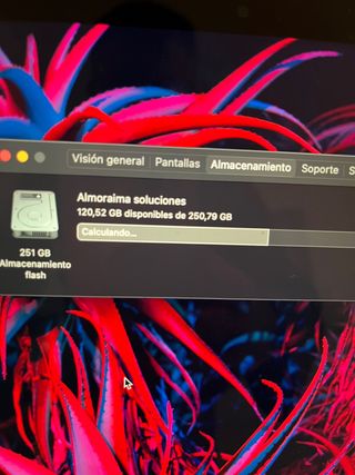 Portátil MacBook Pro 13" finales 2013