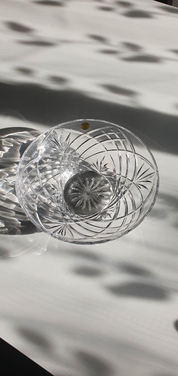 Centrotavola in cristallo