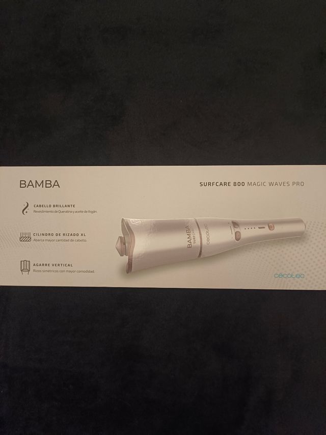 BAMBA CECOTEC RIZADOR PELO ONDAS