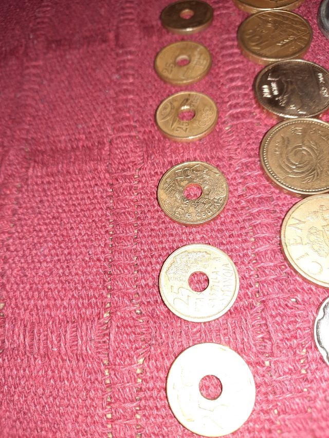 Monedas antiguas pesetas