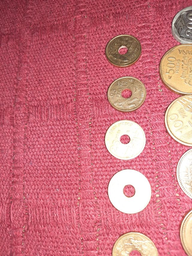 Monedas antiguas pesetas