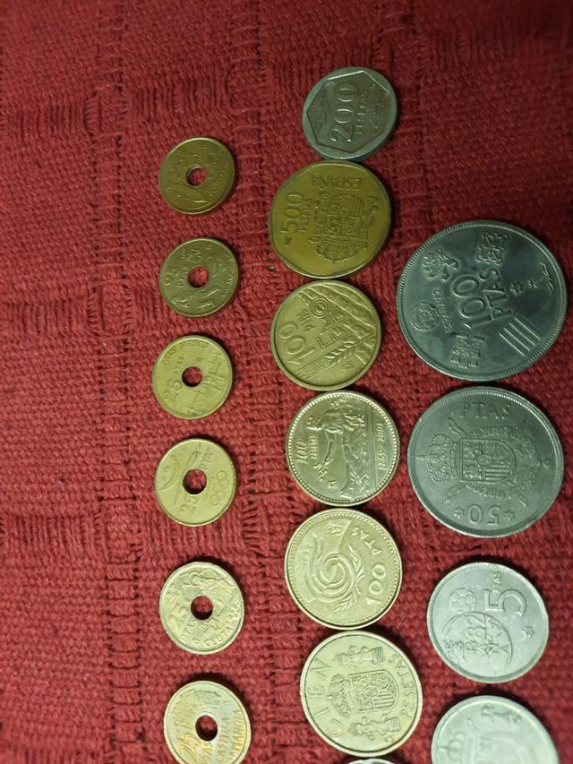 Monedas antiguas pesetas