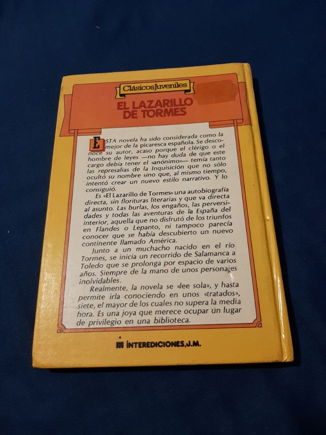 El Lazarillo de Tormes