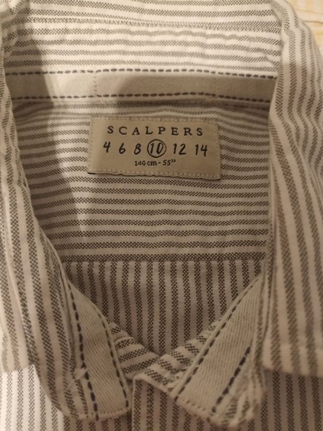 camisas niño tallas 8 y 10 Ralph laurent scalpers